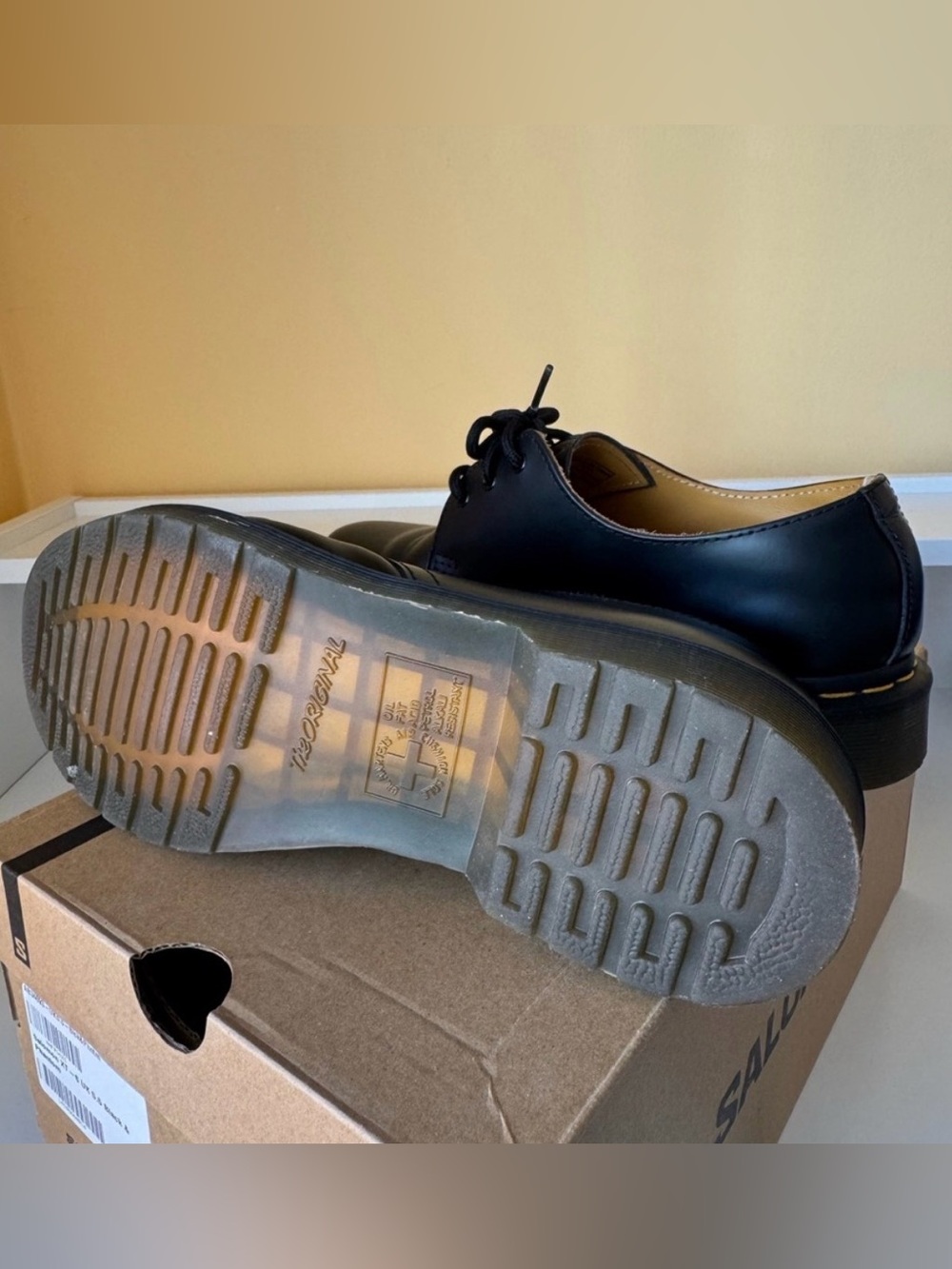 Dr Martens 1461 Smooth Leather Oxford Shoes - Picture 7 of 8